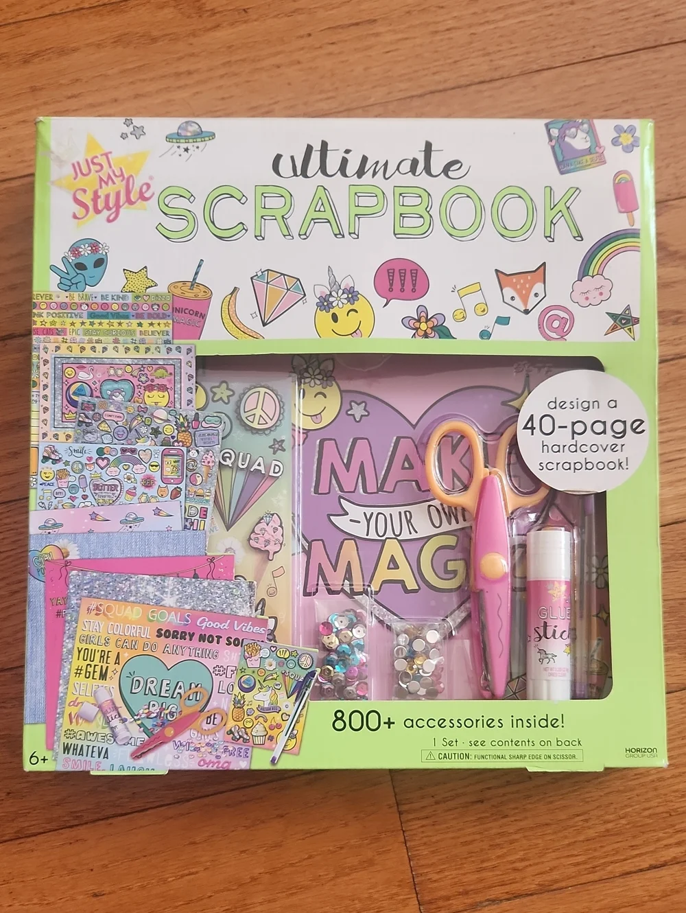 Ultimate Scrapbook Kit - Pink & Green